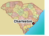 Charleston Distance Map
